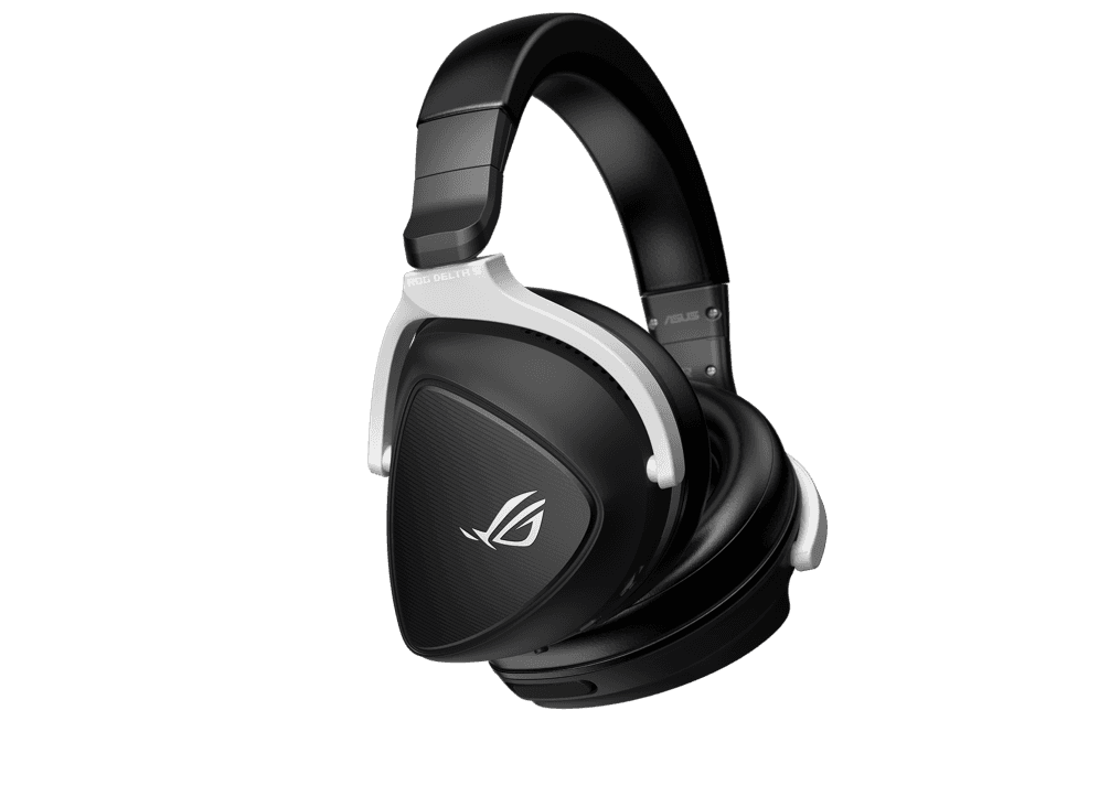 ASUS ROG Delta S Wireless Gaming Headset (AI Beamforming Mic, 7.1 surround sound, 50mm Drivers, Lightweight, Low-latency, 2.4GHz, Bluetooth, USB-C, For PC, Mac, PS4, PS5, Switch, Mobile Device)- Black| 90YH03IW-B3UA00 thumbnail 4