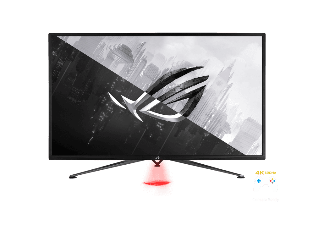 ASUS ROG Strix XG43UQ HDMI 2.1 Gaming Monitor ??? 43INCH  4K UHD (3840 x 2160), 144 Hz, 1ms MPRT, HDMI?? 2.1, AMD FreeSync??? Premium Pro technology, DSC, ELMB Sync, DisplayHDR??? 1000, DCI-P3 90%, Remote Control thumbnail 2