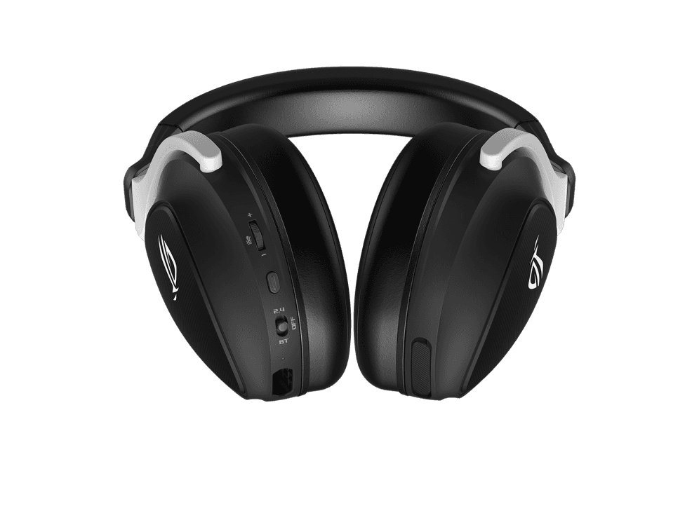 ASUS ROG Delta S Wireless Gaming Headset (AI Beamforming Mic, 7.1 surround sound, 50mm Drivers, Lightweight, Low-latency, 2.4GHz, Bluetooth, USB-C, For PC, Mac, PS4, PS5, Switch, Mobile Device)- Black| 90YH03IW-B3UA00 thumbnail 2