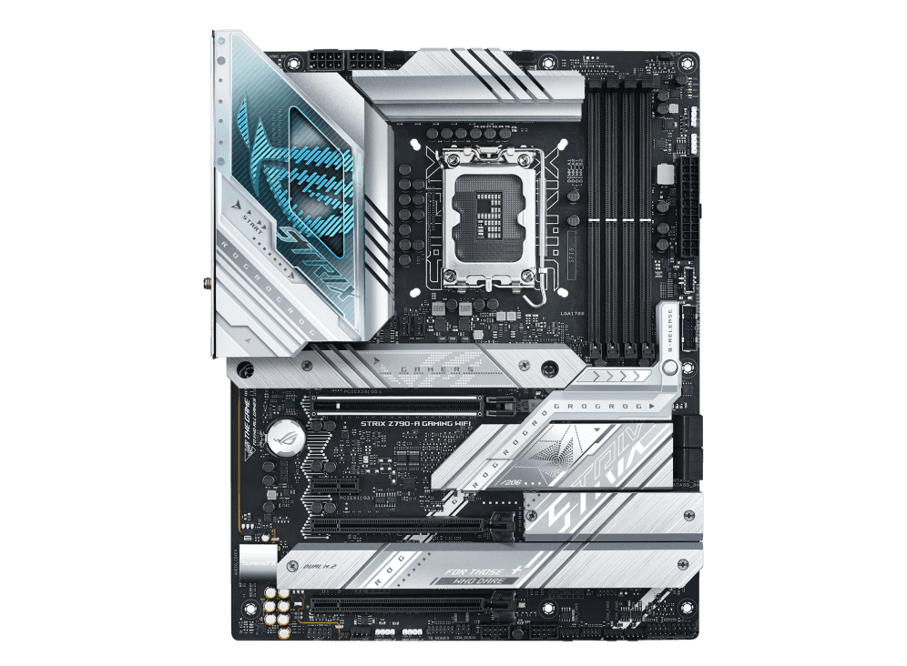 ASUS ROG STRIX Z790-A GAMING WIFI LGA1700 ATX Motherboard, Intel Z790 Chipset, 4x DDR5 DIMM, Max128GB, WiFi 6E 6GHz, 1x PCIe 5.0 x16, 1x HDMI, 1xDP, USB 3.2, Aura Sync | 90MB1E00-M0EAY0 thumbnail 7