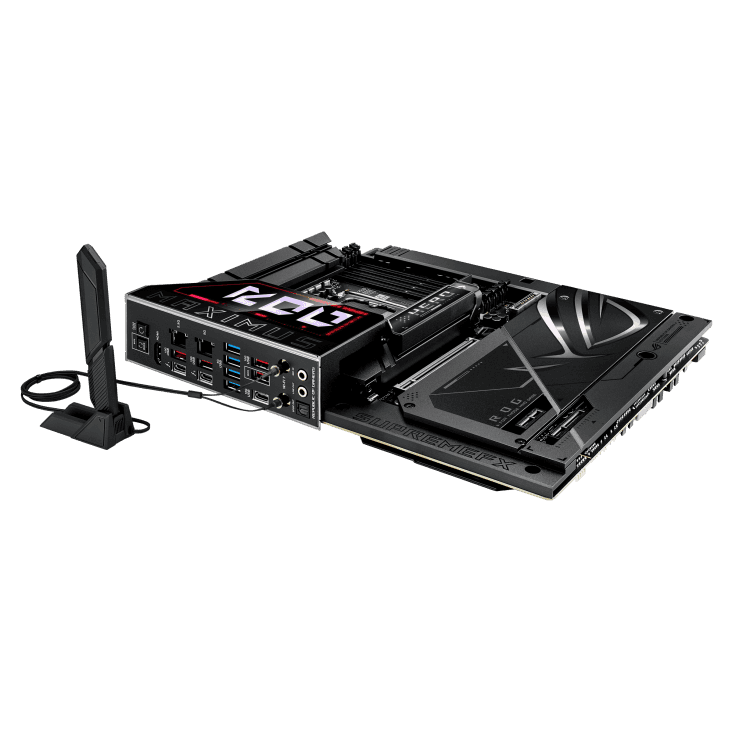 ASUS ROG Maximus Z890 Hero BTF LGA 1851 ATX Motherboard, Intel Z890 Chipset,4x DIMM DDR5 Slot, Up to 256GB Max Memory, 1x PCIe 5.0 x16 SafeSlot, 6x M.2 Slots, WiFi & BT Connectivity | 90MB1KG0-M0EAY0 thumbnail 5