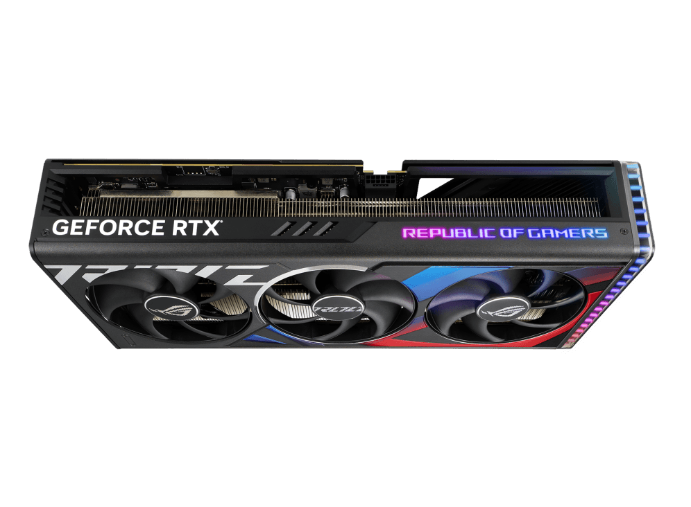 ASUS ROG STRIX GAMING RTX 4090 OC Edition Graphics Card, 24GB GDDR6X 384bit Memory, 2610 MHz Engine Clock, 16384 CUDA Cores, 21Gbps Memory Speed, 3.5 Slot, PCI 4.0, OpenGL 4.6, Black | 90YV0ID0-M0NA00 thumbnail 13
