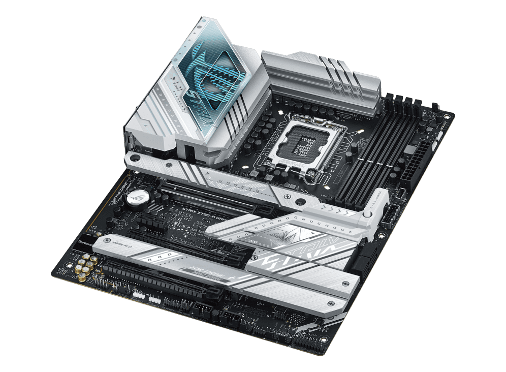 ASUS ROG STRIX Z790-A GAMING WIFI LGA1700 ATX Motherboard, Intel Z790 Chipset, 4x DDR5 DIMM, Max128GB, WiFi 6E 6GHz, 1x PCIe 5.0 x16, 1x HDMI, 1xDP, USB 3.2, Aura Sync | 90MB1E00-M0EAY0 thumbnail 4