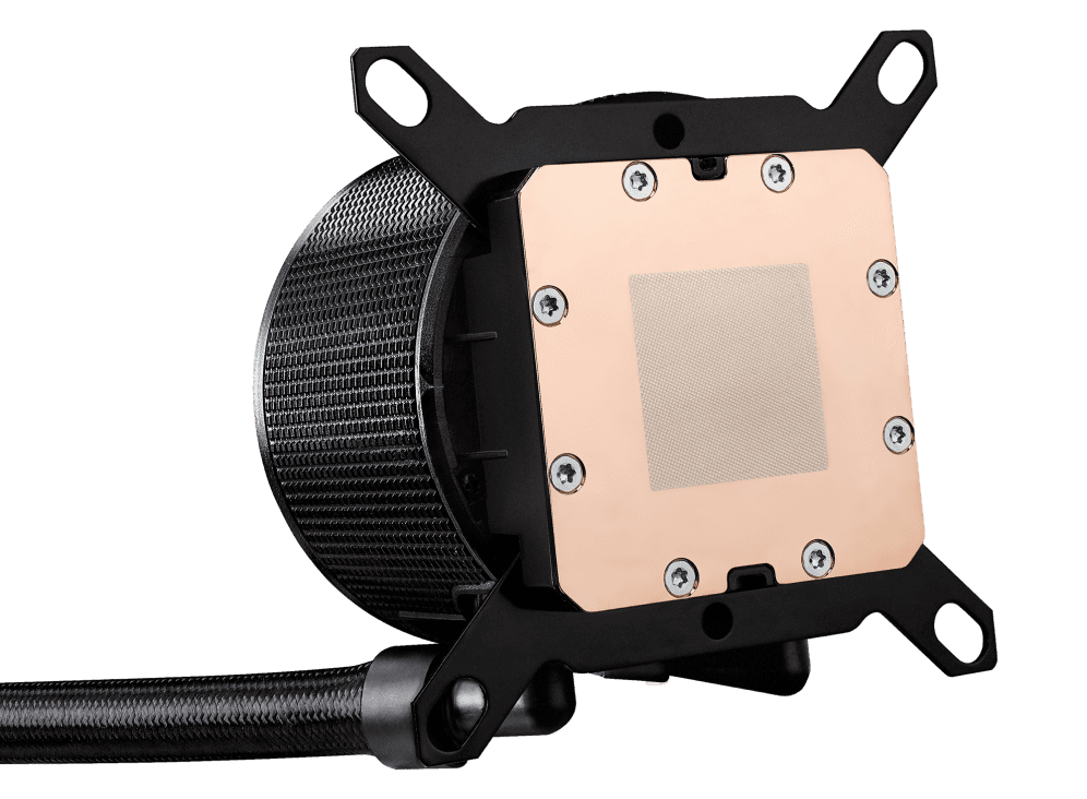 ASUS ROG Ryuo III 360 all-in-one liquid CPU cooler with Asetek 8th gen pump solution, Anime Matrix??? LED Display and ROG ARGB cooling fans. BLACK | 90RC00I1-M0UAY0 thumbnail 1