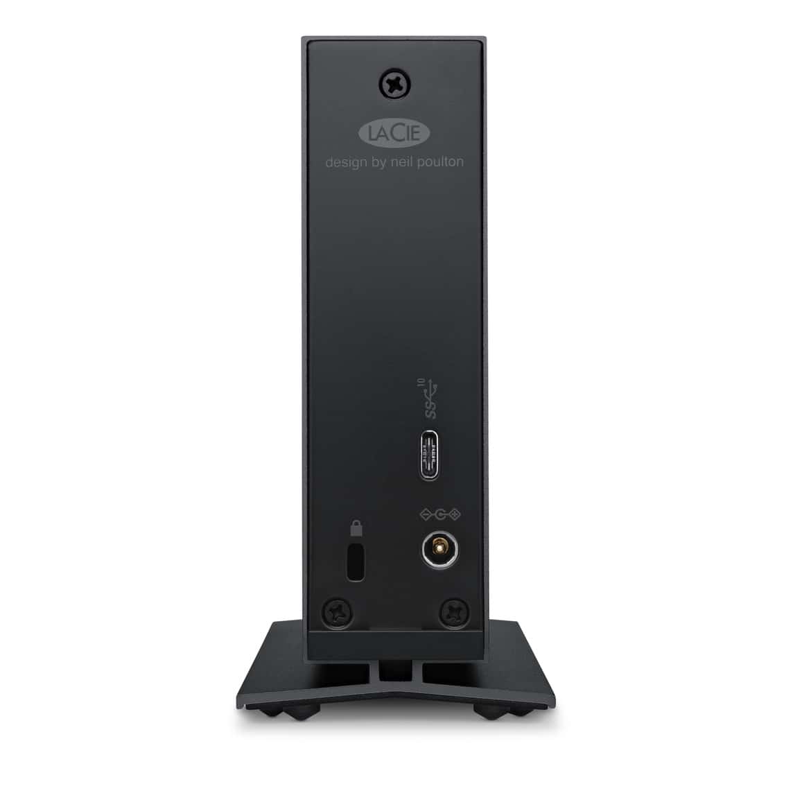 LaCie d2 Professional 8TB External HDD, 7200 RPM Disk Speed, Rescue Data Recovery Services, Speeds of up to 260 MB/s, For Mac And PC Desktop, 1 Month Adobe CC, USB-C / USB 3.1, Black | STHA8000800 thumbnail 2