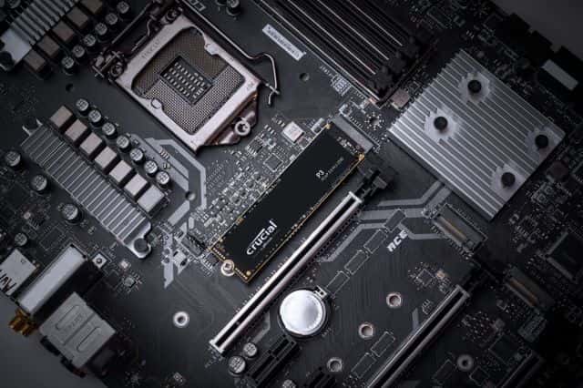 Crucial P3 500GB PCIe Internal SSD, M.2 2280 Form Factor, 3500 MB/s Sequential Read, 1900 MB/s Sequential Write, 110 Terabytes SSD Endurance, NVMe Interface, Black | CT500P3SSD8 thumbnail 2