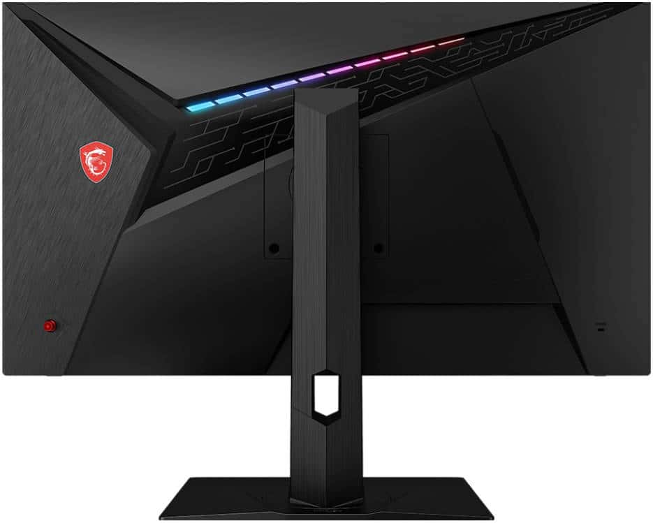 MSI Optix MAG274QRX 27" WQHD 240Hz Rapid IPS Gaming Monitor, 1ms Response, NVIDIA G-Sync Compatible, HDR400, KVM 2.0 Control & Transfer, Mystic Light, DP 1.4a / 2x HDMI / USB Type C, Black | MAG274RX thumbnail 5