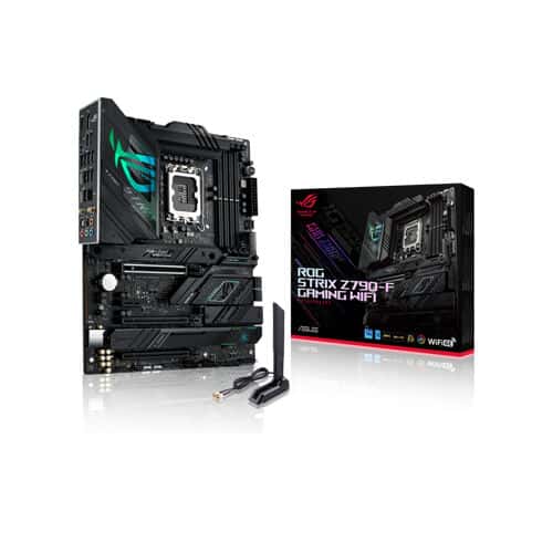ASUS ROG STRIX Z790-F GAMING WIFI LGA 1700 ATX Motherboard, Intel Z790 Chipset, 4x DDR5 2-Channel Slots, 128GB Max, 2.5Gb Wi-Fi 6E, 1x PCIe 5.0 x16, M.2_1 Slot, 1xHDMI & DP | 90MB1CP0-M0EAY0 thumbnail 6