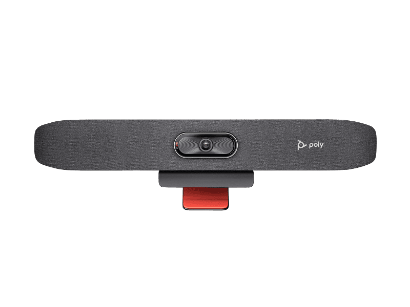 HP Poly Studio R30 USB Video Bar With Poly DirectorAI Smart camera, 8 MP Camera 5x (without tracking); 4x (with auto tracking),  USB Type-C, 2x USB 2.0, Bluetooth 4.2, WiFi | 842D2AA#ABU thumbnail 1