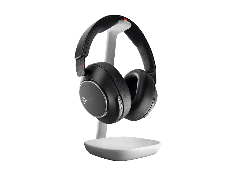 HP Poly Voyager Surround 85 UC Microsoft Teams Certified USB-C Headset +USB-C/A Adapter +Charging Stand, Boomless Bluetooth | 8G7T8AA thumbnail 1