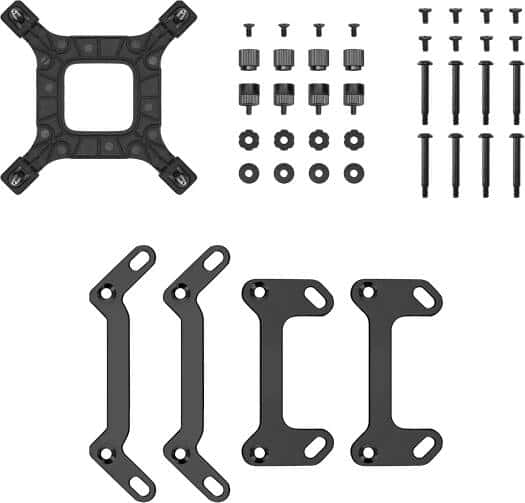 DeepCool LD240 Optimized 240mm Liquid CPU Cooler with Multiline LED Digital Display, 2x 120mm FD12 ARGB Fans, 2400 RPM Fan Speed, Real-Time CPU Status,  72.04 CFM Airflow, Black | R-LD240-BKMSN-G-1 thumbnail 5