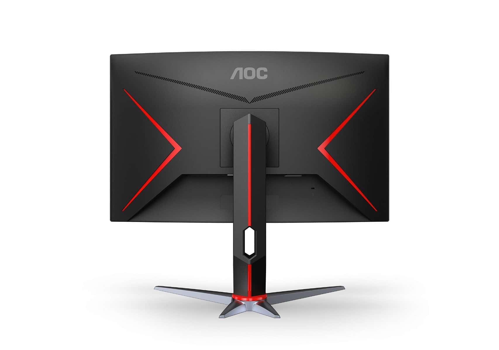 AOC 27G2 27" Frameless Gaming IPS Monitor, FHD 1080P, 1ms 144Hz, NVIDIA G-SYNC Compatible + Adaptive-Sync, Height Adjustable, 3-Year Zero Dead Pixel Guarantee, Black/Red thumbnail 7