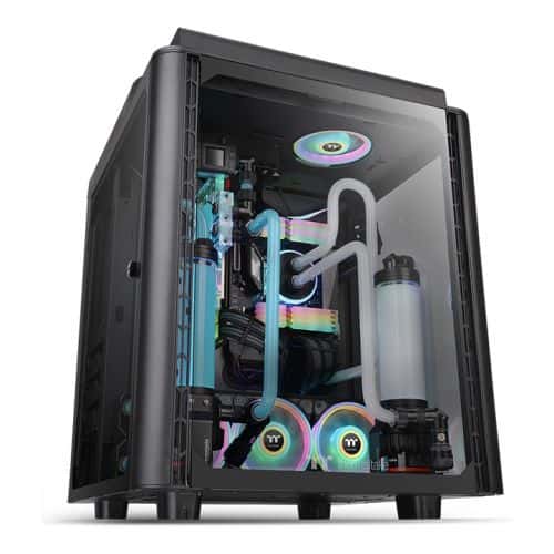 THERMALTAKE  LEVEL 20HT BLACK  FULL TOWER GAMING CASE   CA-1P6-00F1WN-00  thumbnail 2