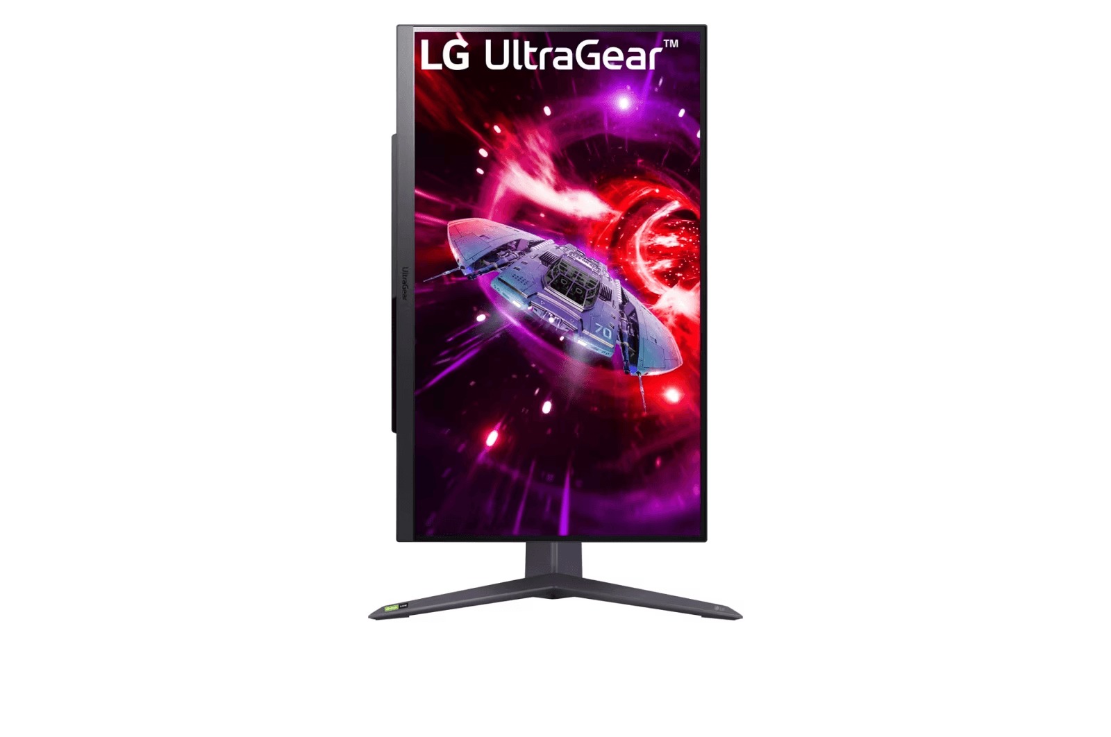 LG 27GR75Q, UltraGear Gaming Monitor(27'') QHD IPS Display(2560 * 1440),165Hz & 1ms, HDR 10, sRGB 99%(Typ.), G-SYNC, AMD FreeSync Premium, Anti-Glare, Height, Pivot, HDMI, DP Black | 27GR75Q-B thumbnail 6