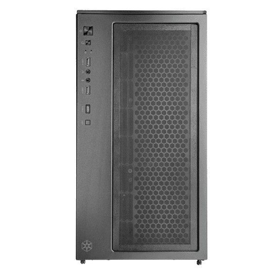 Silverstone Lucid 05 ATX Case, Bold 270° Panoramic View, upto 360mm Radiators, GPU up to 410mm, Type-C | SST-LD05-B-ARGB thumbnail 6
