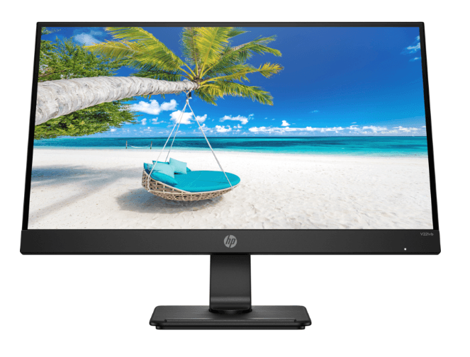 HP V221vb 21.5'' FHD Flat Monitor, 1920x1080 Resolution, 60Hz Refresh Rate, 5ms Response Time, Contrast Ratio 3000:1, 250 nits Brightness, 178?? Viewing Angle, Black | M74033-004 thumbnail 5