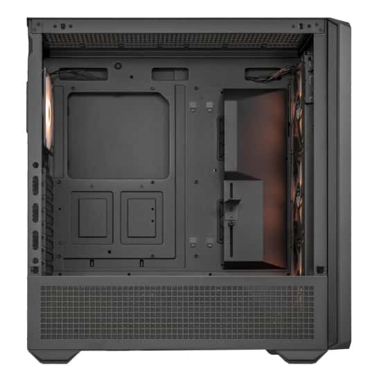 Cougar MX600 RGB ATX Full Tower PC Case, Up to 360MM Radiator, 4xARGB Pre-Installed Fans, USB-C Gen2x1, USB 3.0x2, Audio, RGB Button, Black | 3857C90.0001 thumbnail 3