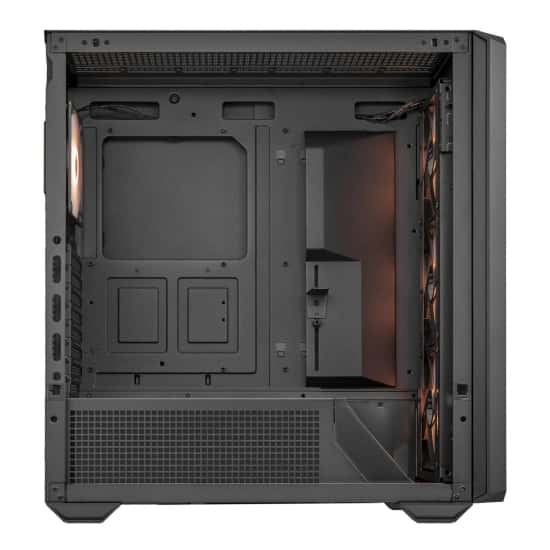 Cougar MX600 RGB ATX Full Tower PC Case, Up to 360MM Radiator, 4xARGB Pre-Installed Fans, USB-C Gen2x1, USB 3.0x2, Audio, RGB Button, Black | 3857C90.0001 thumbnail 7