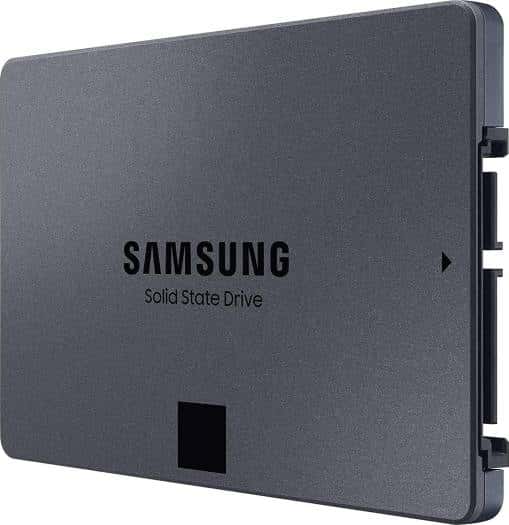 SAMSUNG 870 QVO Series 2TB SATA 2.5" Internal SSD, Up to 560 MB/s Read & 530 MB/s Write Speeds, AES 256-bit Full Disk Encryption, V-NAND 4bit MLC, 1.5 M MTBF, S.M.A.R.T Supported | MZ-77Q2T0BW thumbnail 4