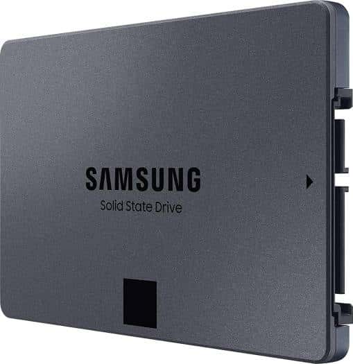 SAMSUNG 870 QVO Series 4TB SATA 2.5" Internal SSD, Up to 560 MB/s Read & 530 MB/s Write Speeds, V-NAND 4bit MLC, 1.5 M MTBF, S.M.A.R.T Supported, 1.5 Million Hours Reliability (MTBF) | MZ-77Q4T0BW thumbnail 4