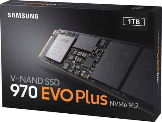 Samsung 970 EVO Plus 1TB NVMe PCIe M.2 2280 Internal Solid State Drive, Up to 3500 MB/s Read Speed & 3300 MB/s Write Speeds, 1.5 Million Hours MTBF, V-NAND 3-bit MLC, Black | MZ-V7S1T0BW thumbnail 5
