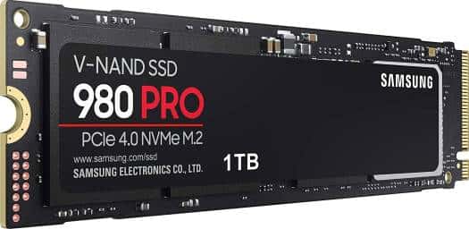 Samsung 980 Pro 1TB PCIe NVMe Gen4 M.2 Solid State Drive, M.2 (2280), 7,000MB/s Seq. reads, 5,000MB/s Seq. writes, Gaming SSD | MZ-V8P1T0B/AM thumbnail 4