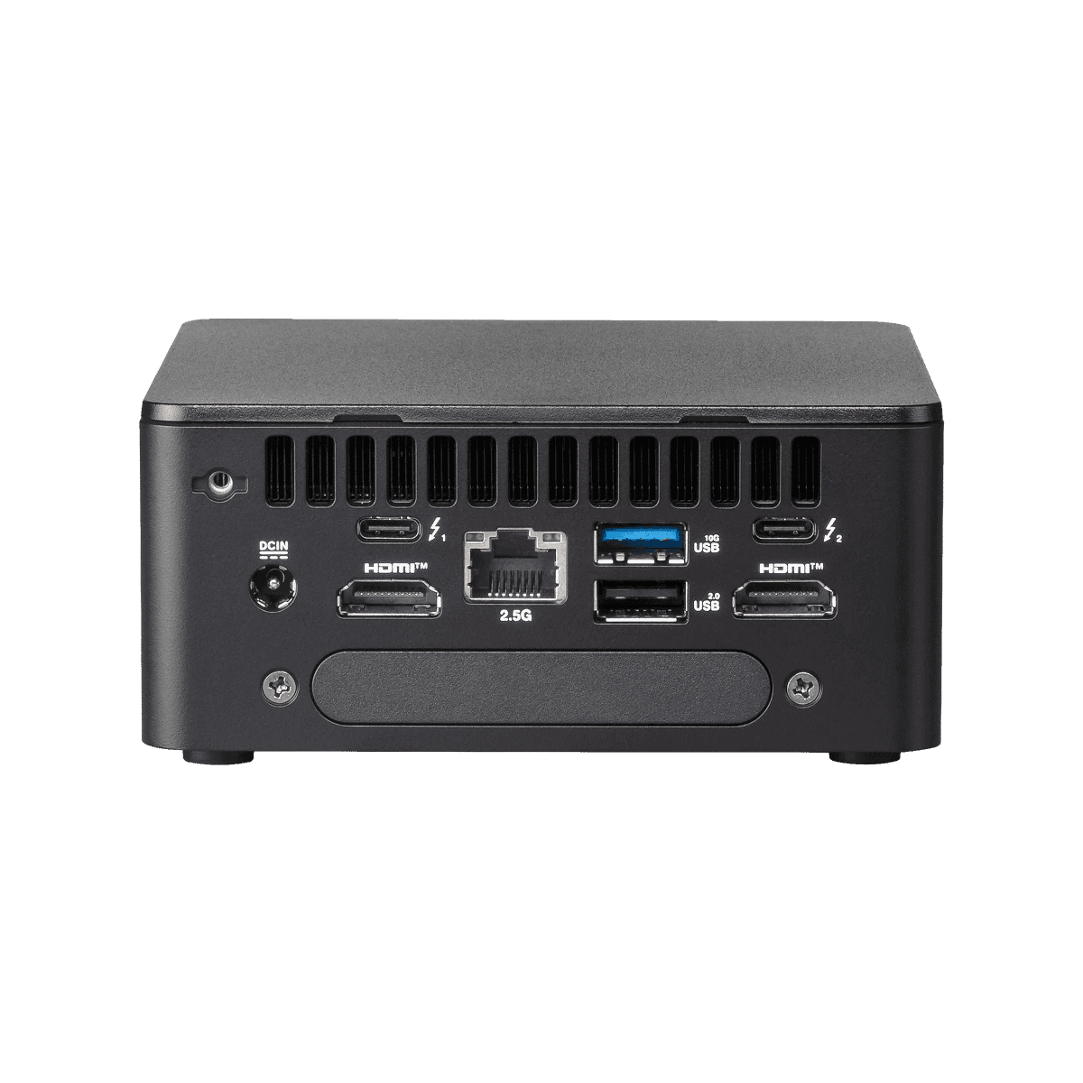 ASUS NUC 13 Pro RNUC13ANKI700002I Barebone Kit, Intel Core i7-1360P, 2x SODIMM Slots, M.2 2280 NVMe, M.2 2242 & 2.5" SATA Storage Slot, Intel Iris Xe Graphics, Black | 90AR0031-M000E0 thumbnail 4