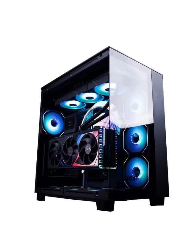 Gaming Pc - Intel Core i9-14900K, Rog RTX 4090 24GB, 64GB DDR5 6000Mhz RAM, 3TB NVMe SSD, Ryujin III Liquid Cooler thumbnail 2
