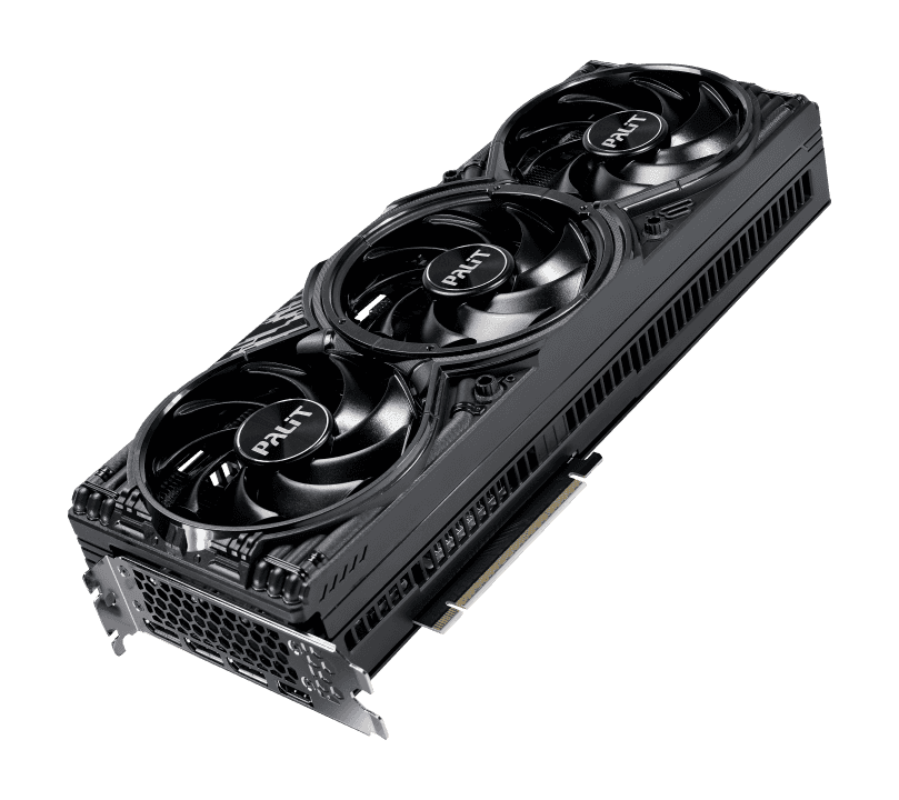 Palit GeForce RTX 5070 Ti GamingPro 16GB GDDR7 Graphic Card, DLSS 4, 28 Gbps 256 bits, PCI-E 5.0, 8960 CUDA Cores, Max Boost 2452 MHz | NE7507T019T2-GB2031A thumbnail 7