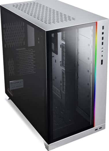 Lian Li O11 Dynamic XL ROG Certificated Tempered Glass E-ATX Full Tower Gaming Computer Case - Silver | PC-O11DXL-A thumbnail 5