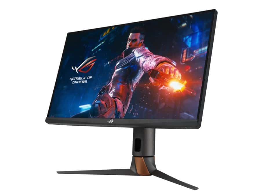 ASUS PG27AQN ROG Swift 27" QHD esports Gaming Monitor, 360Hz Refresh Rate, G-SYNC, 1ms Response Time, Reflex Analyzer, Ultrafast IPS, DisplayHDR 600, 3x HDMI, 1XDP, 2x USB 3.2, Black | 90LM0820-B01370 thumbnail 3