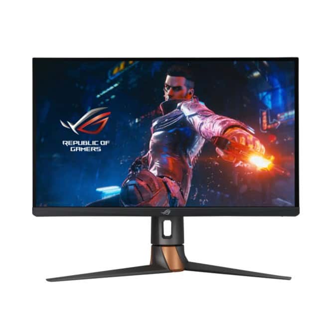 ASUS PG27AQN ROG Swift 27" QHD esports Gaming Monitor, 360Hz Refresh Rate, G-SYNC, 1ms Response Time, Reflex Analyzer, Ultrafast IPS, DisplayHDR 600, 3x HDMI, 1XDP, 2x USB 3.2, Black | 90LM0820-B01370 thumbnail 1