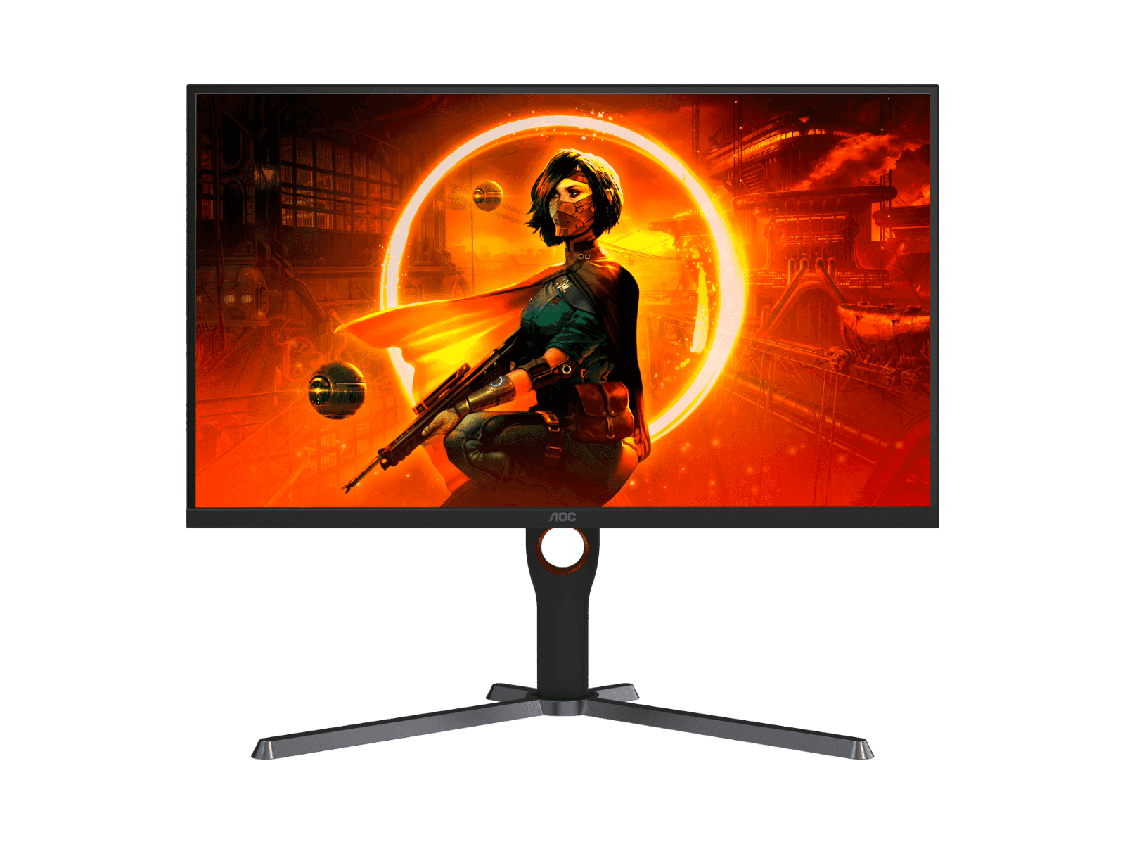 AOC Q27G3ZE Gaming Monitor, 27" QHD IPS Display, Up to 240Hz Refresh Rate, 0.5 (MPRT) Response Time, AMD FreeSync Premium Technology, 1.07b Color Display, Black | Q27G3ZE/89 thumbnail 1