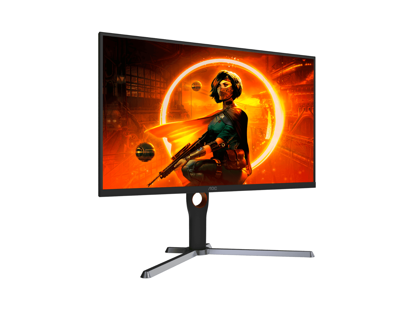 AOC Q27G3ZE Gaming Monitor, 27" QHD IPS Display, Up to 240Hz Refresh Rate, 0.5 (MPRT) Response Time, AMD FreeSync Premium Technology, 1.07b Color Display, Black | Q27G3ZE/89 thumbnail 5