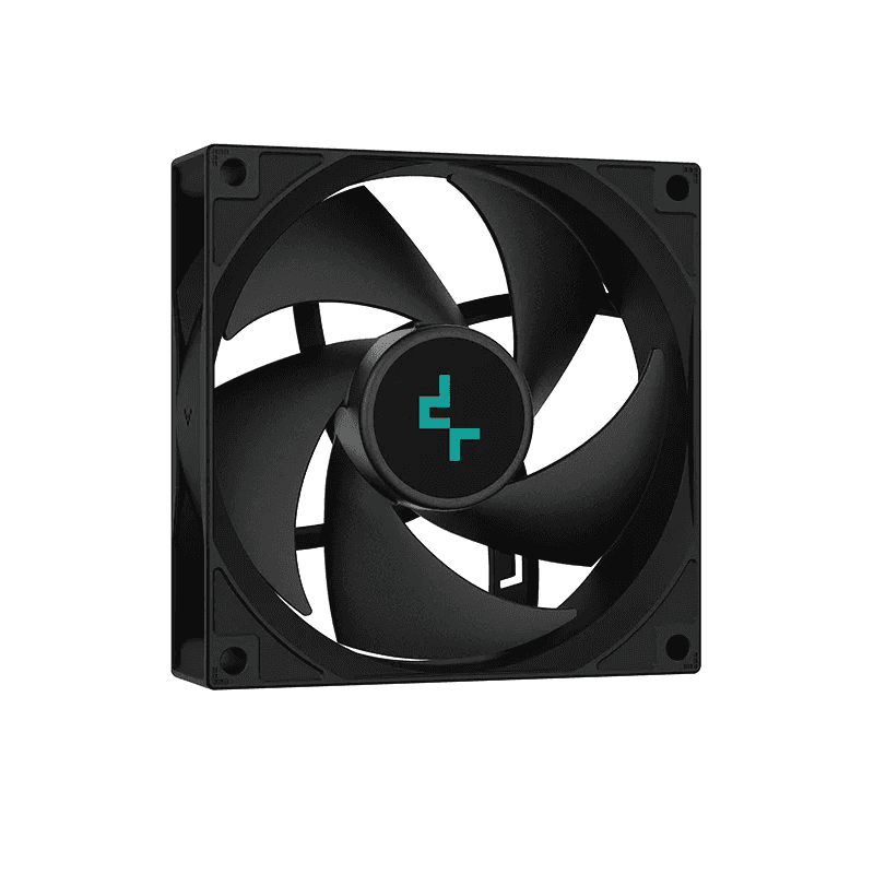 DeepCool AG200 Single Tower 92mm CPU Cooler, 500-3050 RPM Fan Speed, 36.75 CFM Airflow, 2.4W Power, 30.5 dBAFan Noise, Hydro Bearing, 4 Pin PWM Fan Connector, Black | R-AG200-BKNNMN-G thumbnail 5