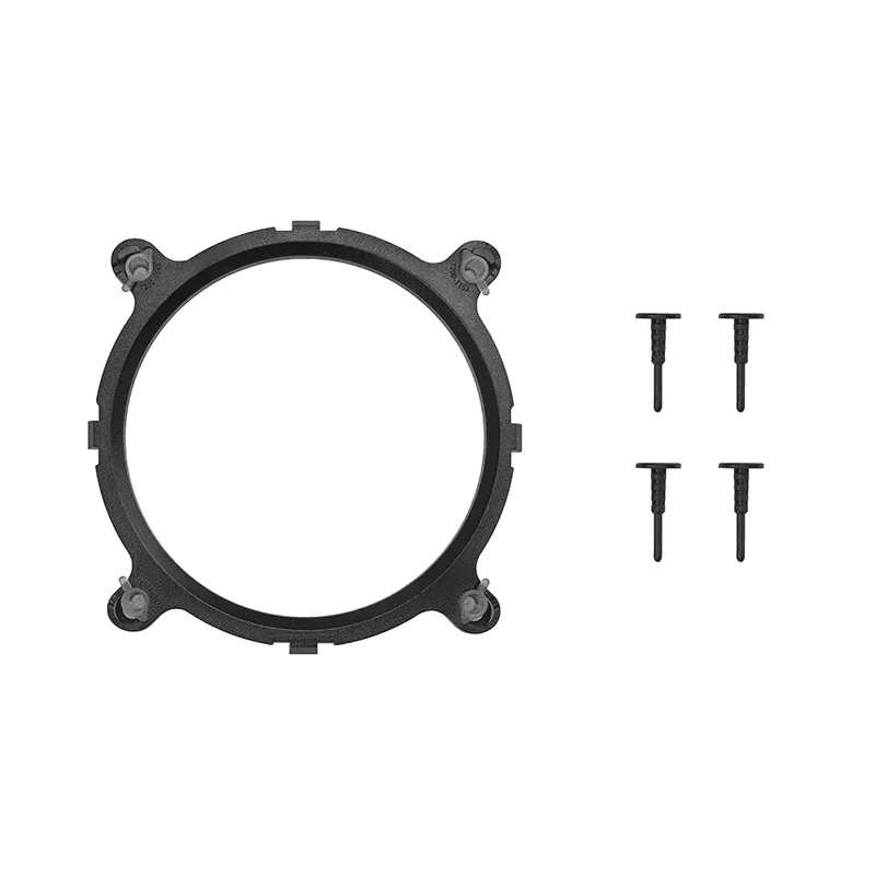 DeepCool AG200 Single Tower 92mm CPU Cooler, 500-3050 RPM Fan Speed, 36.75 CFM Airflow, 2.4W Power, 30.5 dBAFan Noise, Hydro Bearing, 4 Pin PWM Fan Connector, Black | R-AG200-BKNNMN-G thumbnail 6