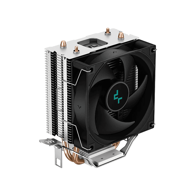 DeepCool AG200 Single Tower 92mm CPU Cooler, 500-3050 RPM Fan Speed, 36.75 CFM Airflow, 2.4W Power, 30.5 dBAFan Noise, Hydro Bearing, 4 Pin PWM Fan Connector, Black | R-AG200-BKNNMN-G thumbnail 3