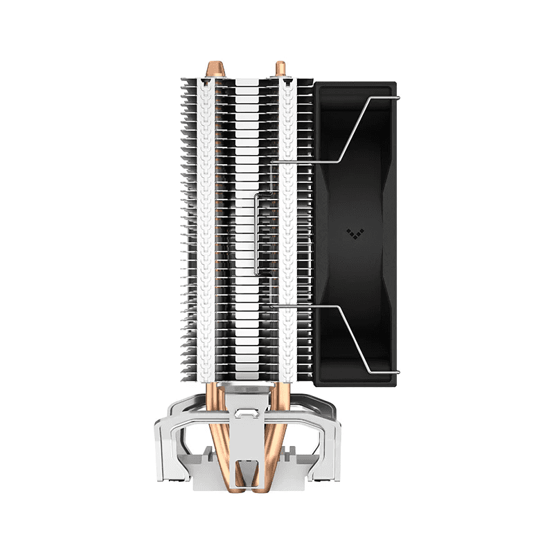 DeepCool AG200 Single Tower 92mm CPU Cooler, 500-3050 RPM Fan Speed, 36.75 CFM Airflow, 2.4W Power, 30.5 dBAFan Noise, Hydro Bearing, 4 Pin PWM Fan Connector, Black | R-AG200-BKNNMN-G thumbnail 4