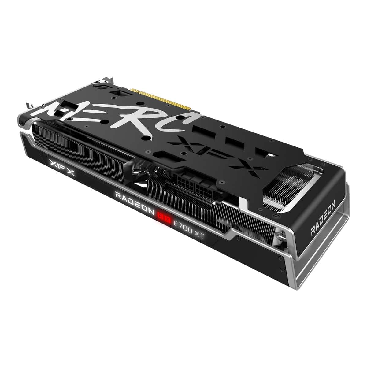 XFX Speedster Merc319 Radeon RX 6750XT Black Gaming Graphics Card, 12GB GDDR6 192 Bit Memory, 2560 Stream Processor, 2324MHz, PCI-E 4.0, AMD RDNA 2, HDMI, DP | RX-675XYTBDP thumbnail 6