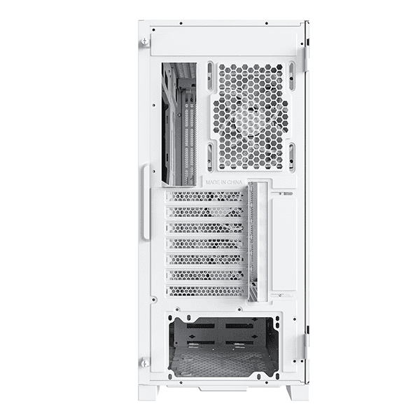 Montech SKY ONE LITE Frost White High-End Budget ATX, Exceptional ARGB Lighting Show, Air Performance Fine Mesh, USB TYPE-C Port, All-Around Anti-Dust Design, 3x High Airflow Fans Pre-Installed, Easy Swivel Glass Side Panel | SKY ONE LITE thumbnail 4