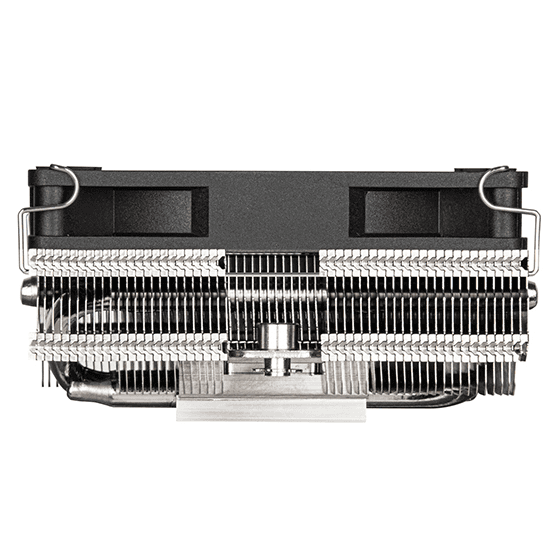 Silverstone Hydrogon H90 ARGB Horizontal CPU cooler, with 4 heat-pipes and 92mm PWM ARGB fan, 11 blade, Spring screw, 10 ARGB LEDS, Anti-vibrational rubber | SST-HYH90-ARGB thumbnail 3