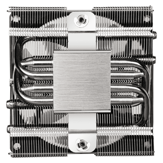 Silverstone Hydrogon H90 ARGB Horizontal CPU cooler, with 4 heat-pipes and 92mm PWM ARGB fan, 11 blade, Spring screw, 10 ARGB LEDS, Anti-vibrational rubber | SST-HYH90-ARGB thumbnail 2