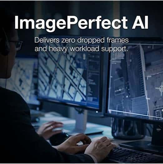 Seagate 10TB SkyHawk AI 7200 Rpm 3.5" Internal Surveillance HDD (Retail), SATA III 6 Gb/s Interface, 256MB Cache Memory, 245 MB/s Max Sustained Transfer Rate, 2 Million Hours MTBF | ST10000VE001 thumbnail 3