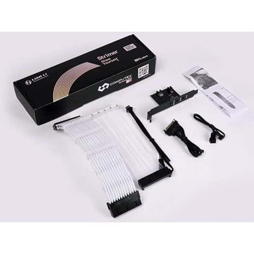  Lian-Li Strimer Plus 24 V2 Add-RGB Cable, Unlock Your Imagination, Compatible With L-Connect 3, 18 AWG Gauge, 120 Number of LEDs, Silicon / TPE Material, 200mm Length | G89.PW24-PV2.00 thumbnail 6