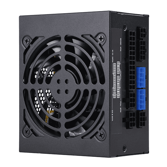 SilverStone SX700-G SFX Fully Modular 700W 80 PLUS Gold Power Supply, Active PFC, Silent FDB Fan, Black | SST-SC700-G thumbnail 5
