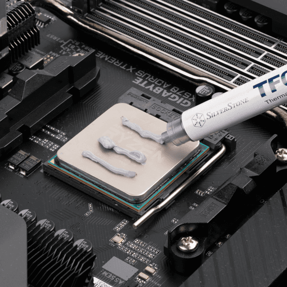 Silverstone TF01 High thermal conductivity Thermal Paste, Ultra high thermal conductivity thumbnail 5