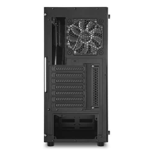 Sharkoon TG5 Glass ATX MIDI Tower Case, 3x 120 mm LED fan Pre-Installed, Tempered glass 4 mm, Blue | 4044951020584 thumbnail 4