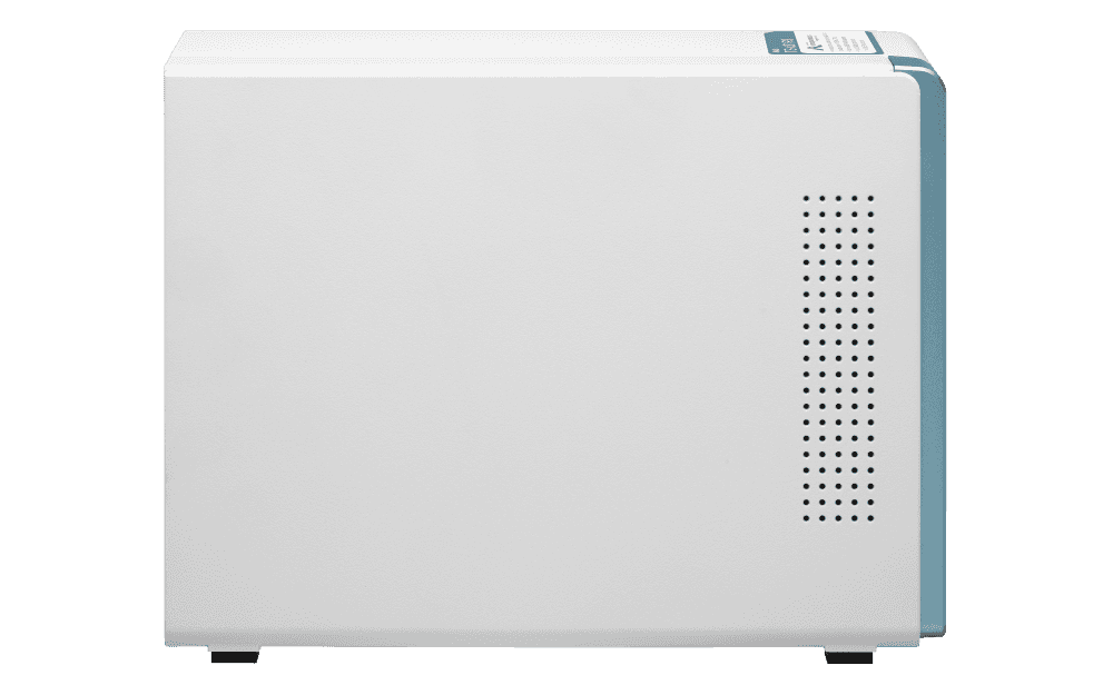 QNAP 2 Bay NAS Server, Alpine AL-314 Processor, Quad-Core 1.7 GHz, 4GB SO-DIMM DDR3 RAM, 2.5 GbE LAN (Without Hard Drive) | TS-231P3-4G thumbnail 4