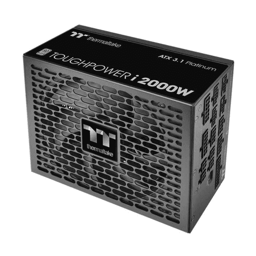 Thermaltake Toughpower i2000W Digital Fully Modular Power Supply (PSU), 2000W, 80 PLUS Platinum 230V, ATX 3.1, Quad 12V-2x6 Connectors, Real-Time Monitoring | PS-TPI-2000FNFDPK-1 thumbnail 5
