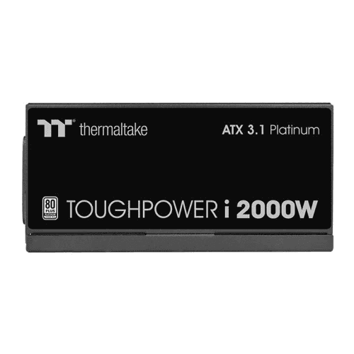 Thermaltake Toughpower i2000W Digital Fully Modular Power Supply (PSU), 2000W, 80 PLUS Platinum 230V, ATX 3.1, Quad 12V-2x6 Connectors, Real-Time Monitoring | PS-TPI-2000FNFDPK-1 thumbnail 4